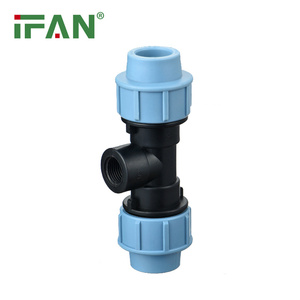 Conector de Tubo IFAN a Precio Económico, 20-110 mm, Accesorios de Riego, Conexión de Compresión de PP, Accesorios de Compresión de HDPE para Uso con Agua - Product Image 3