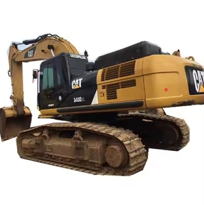 Caterpillar utilisé CAT340D2L pelle hydraulique de 40 tonnes 340D2L 340D 2L pelle 340 avec des composants d'engrenage de boîte de vitesse de moteur de noyau - Product Image 1
