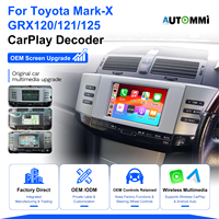 Module de décodage sans fil Apple CarPlay Android Auto, kit d'interface pour Toyota Mark-X GRX120 / 121 / 125 de 2004 à 2007