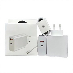 Adaptateur mural de charge rapide Type C 12W 20W avec câble, alimentation USB pour téléphone portable, prise EU - Product Image 1