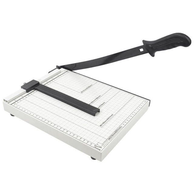 Glitter Art Paper Cutter Heavy Duty Guillotine Stack Paper Trimmer for Office Home School Cutting