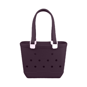 Sac fourre-tout pour enfants en EVA imperméable et lavable, couleur unie, fermeture ouverte, pour la plage et le shopping, durable - Product Image 5