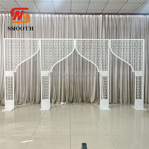 Arco de Metal Dorado Brillante de Lujo para Decoración de Bodas, Soporte de Fondo para Eventos, Escenario - Product Image 5