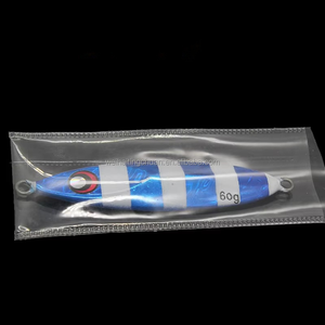 Señuelo de <span class=keywords><strong>Jigging</strong></span> luminoso de crecimiento rápido de 40g-350g, plantilla de Metal lenta/agitada para Bass Zander, pesca en aguas profundas, barco de pesca en aguas profundas - Product Image 2