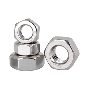 Venta directa de fabricantes de varios tipos de tuercas de acero inoxidable 304 tuercas hexagonales tuercas de acero inoxidable - Product Image 2