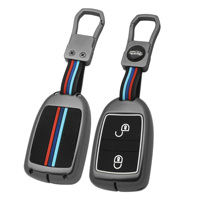 Étui de protection pour clé de voiture DM, sacoche pour clé Mercedes Benz Classe A C E S W221 W177 W205 W213, accessoires de coque de porte-clés de style automobile
