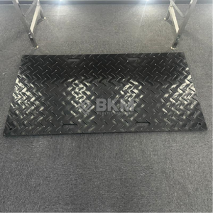 Xách tay 4 * 8ft HDPE tạm thời Road Mat hỗ trợ tùy chỉnh cắt mặt đất bảo vệ mat - Product Image 4