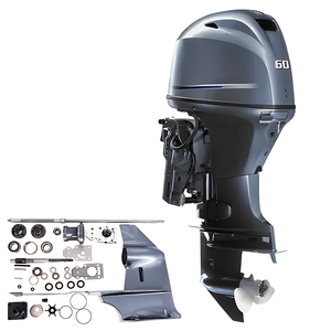 Nouveau Moteur Hors-Bord Portable 4 Temps 60 CV à Essence 996cc 60HP avec Télécommande et Démarrage par Tiller pour Bateau de Pêche - Product Image 6