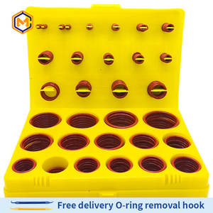 Kit de joints toriques en caoutchouc de silicone <span class=keywords><strong>Michu</strong></span> personnalisé 386 pièces avec 30 tailles de joints d'étanchéité en caoutchouc avec crochet de retrait de joint torique - Product Image 4