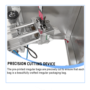 Nouvelle machine d'emballage automatique pour sachets de gel énergétique, crèmes cosmétiques, échantillons, sachets de forme irrégulière - Product Image 5