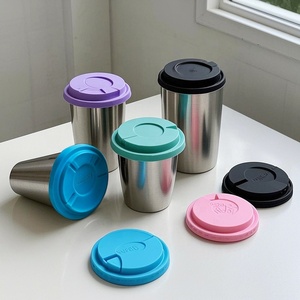 Tapa de Silicona de Grado Alimenticio Personalizada Profesional para Tazas de Café, Tapas Antiderrames para Tazas de Cerámica, Vidrio y Plástico - Product Image 4