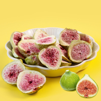 Figues lyophilisées FD, biscuits croustillants à peau verte, snacks séchés, vente en gros, spécialité pour infusion de fruits et eau