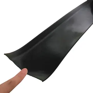 Flexível autoadesivo pvc adesivo de parede rodapé roll base de borracha enseada guarnição