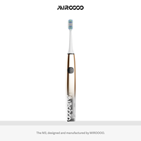 Brosse à dents électrique sonique sans fil en ABS transparent avec logo OEM, vente en gros, type C, blanchiment des dents, directement de l'usine