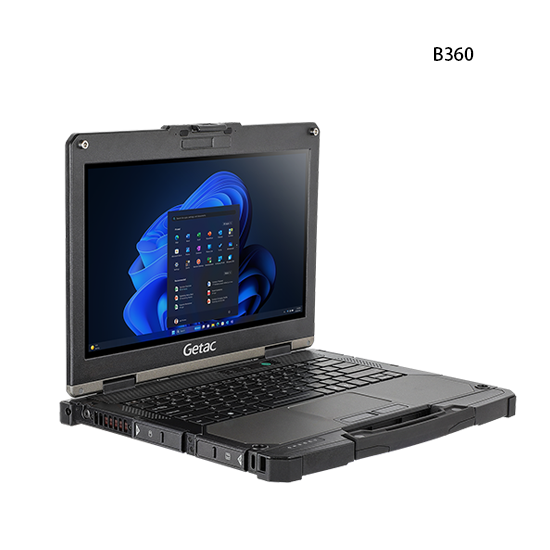 Getac B360 Fully-featured High-Performing Portable Laptop Intel Manufactured English Keyboard