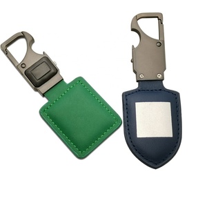 Oneway Wholesale Personalized Fashion Sublimation Blank Custom Logo <b>Key</b> <b>Chain</b> Car <b>Leather</b> Keychain - Product Image 2