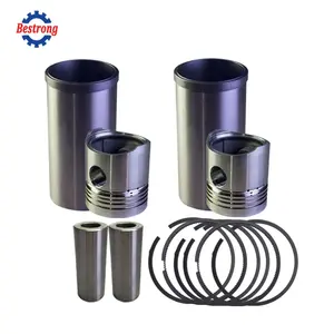 Piston Liner Silinder Kit untuk JIANGXI Jinan 285 J285 Mesin Diesel FENGSHOU 180 MFS180 Suku Cadang Bongkar Traktor