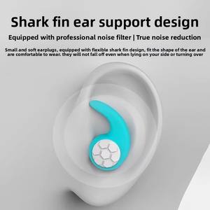 Tapones de silicona de alta calidad para reducción de ruido <span class=keywords><strong>ST</strong></span>-EN01, tapones para los oídos con reducción de ruido para dormir, nadar, viajar en avión y protección auditiva - Product Image 3