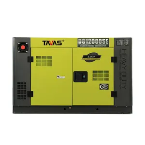 Kleine 12 Kw 15kw 16kw 12 Kva 16kva 12000 Watt 15pk Geluidsdichte Ac 3 Fase Draagbare 15 Kva Stille Diesel Generator