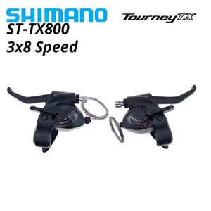 Levier de changement de <span class=keywords><strong>vitesse</strong></span> Shimano TOURNEY TX800 ST-TX800 EF51 EF56 3x8 vitesses pour <span class=keywords><strong>VTT</strong></span>, <span class=keywords><strong>6</strong></span> 7 8 21 24 vitesses, leviers de changement de <span class=keywords><strong>vitesse</strong></span> conjoints - Product Image 2