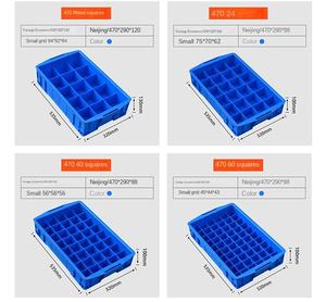 กล่องชิ้นส่วนพลาสติก, กล่องกริด, กล่องเก็บอุปกรณ์ฮาร์ดแวร์, กล่องจำแนกสกรู - Product Image 4