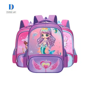 Детский школьный ранец DongAo, рюкзак с 3D рисунком для начальной школы, для мальчиков и девочек