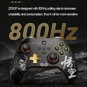 Z03DP Wukong Theme Hall <span class=keywords><strong>Joystick</strong></span> Trigger 800Hz Tasa de sondeo Controlador de juego inalámbrico BT para Switch/PC/<span class=keywords><strong>Android</strong></span>/IOS Multiplataforma - Product Image 4