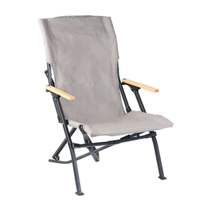 เก้าอี้สนามพับได้น้ำหนักเบา พกพาสะดวก สำหรับพักผ่อน ทนทาน เหมาะสำหรับตั้งแคมป์ พร้อมที่วางแขน - Product Image 2