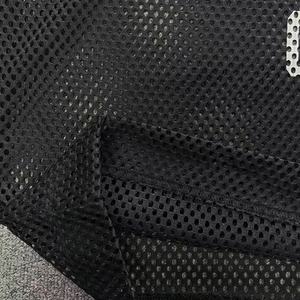 Sublimation personnalisée Col côtelé Jersey 180gsm Noir Sports Wave Label Jersey Big Mesh Séchage rapide Casual Jersey - Product Image 3