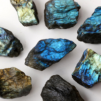 Vente en gros d'améthyste naturelle brute à reflets bleus intenses, cristal de guérison en vrac, spécimen minéral, pierre diffuseur d'aromathérapie