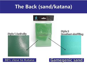 プレミアムカスタムブランド CS-2403 カタナ マットカードスリーブ 16色 一貫性のあるカット TCG CCG 遊戯王 PVC素材 ヒートシール - Product Image 4