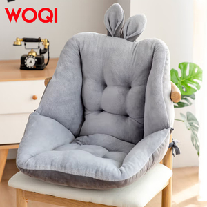WOQI Tapis <span class=keywords><strong>d</strong></span>'assise super doux Oreilles de lapin de bande dessinée Coussin de chaise Coussin court résistant à <span class=keywords><strong>l</strong></span>'usure pour le <span class=keywords><strong>camping</strong></span> et la randonnée <span class=keywords><strong>D</strong></span>écor - Product Image 3