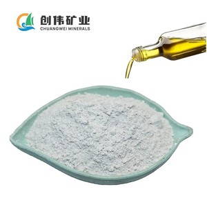 Terriccio decolorante attivo per il riciclo di olio lubrificante esausto, conforme FDA e approvato ISO9001, con eccellente potere decolorante. - Product Image 2