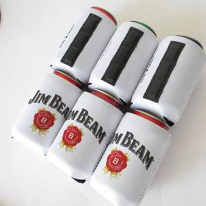 <b>Collapsible</b> Magnetic Neoprene Can Coolie for 12oz Beer Cans - Product Image 6