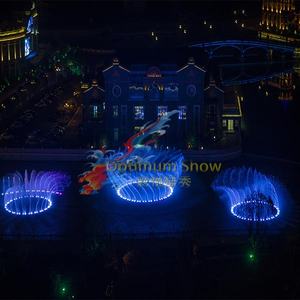 Complete set, dezelfde kwaliteit als in Dubai Mall, buitenfontein van roestvrij staal met DMX 512, muzikale dansfontein voor festivals. - Product Image 5