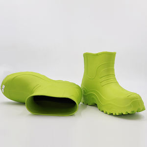 รองเท้าบูท EVA น้ำหนักเบา กันน้ำ รองเท้าบูทนิรภัยสำหรับทำงาน รองเท้าบูทกันฝนแบบข้อสั้น รองเท้าบูทสำหรับล่าสัตว์ ตกปลา ทำฟาร์ม รองเท้าบูทกันฝนสำหรับงานหนัก รองเท้าบูทเวลลิงตัน - Product Image 3