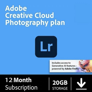 Para <span class=keywords><strong>Adobe</strong></span> Lr <span class=keywords><strong>Software</strong></span> 2025 Plan de fotografía Código de canje anual para activar Lightroom/<span class=keywords><strong>Photoshop</strong></span> Suscripción M1 - Product Image 5