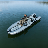 Canoë Hapalon 400 cm à prix avantageux, très vendu, homologué CE, bateau de pêche durable