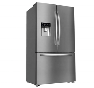 Réfrigérateur à portes françaises avec dégivrage automatique, distributeur d'eau et machine à glaçons, modèle le plus récent - Product Image 1