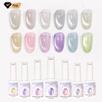 R S Nail OEM ODM Vernis à ongles gel UV œil de chat en verre 15g, durcissement LED, style français, 12 couleurs personnalisables, professionnel, écologique