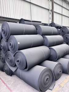 <span class=keywords><strong>NBR</strong></span> Kauçuk Köpük İzolasyon Keçesi 25mm Kalınlığında Kapalı Hücreli Soğuk Su Boruları için Boru Kaplaması - Product Image 5