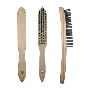 Cepillo de limpieza de mango largo, cepillo de rayado de alambre de acero inoxidable - Product Image 1