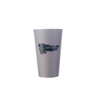 Gobelet jetable personnalisable écologique, recyclable, changeant de couleur, disponible en tailles 8oz, 10oz, 20oz, 22oz