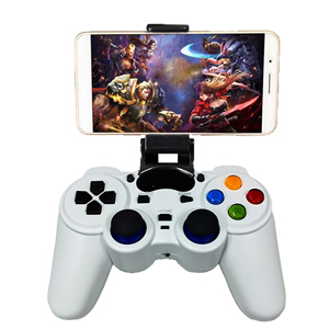 850mAh sans fil pour contrôleur de jeu Bluetooth 2.4G avec moteur de vibration Compatibilité universelle Amusement de jeu illimité - Product Image 2
