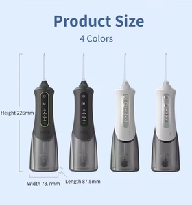 2024 350ML IPX7 étanche sans fil eau Flosser nettoyage des dents 5 Jets voyage <span class=keywords><strong>dentaire</strong></span> électrique Portable Oral irrigator - Product Image 6