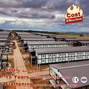 Maison Conteneur Industrielle à Emballage Plat Grandes Fenêtres pour Bâtiment de Bureau Appartement Atelier Stockage de Matériaux - Product Image 6