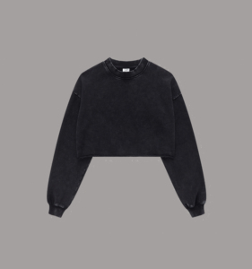 Sweat-shirt à capuche pour homme à manches longues, col rond, imprimé avec logo personnalisé, style vintage délavé à l'acide, vente en gros - Product Image 3