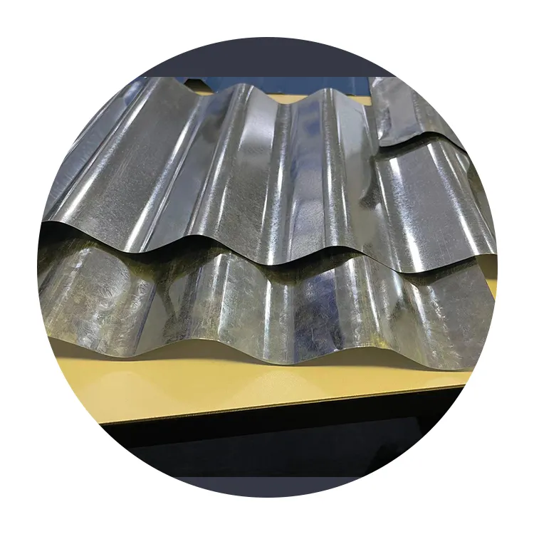 صفائح معدنية مجلفنة متموجة/صفائح معدنية مطلية بالزنك للأسقف PPGI