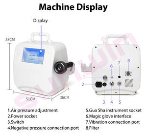 Machine de pompe d'agrandissement de sein de fesses ventouses masseur raffermissant de sein thérapie sous vide dispositif de Drainage lymphatique de levage de hanche - Product Image 5