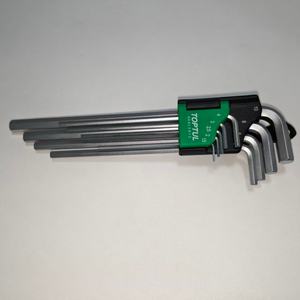 ชุดประแจกุญแจหกเหลี่ยมแบบยาวพิเศษ9ชิ้นทำจากเหล็ก - Product Image 4